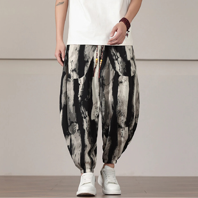 岩紋燈籠褲