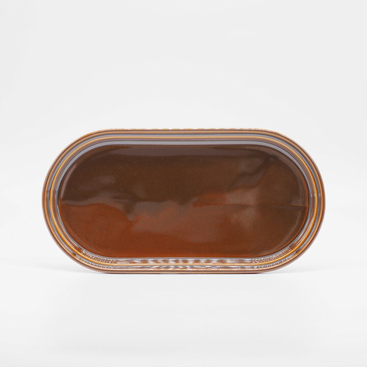 Smith復古系列 美濃燒 橢圓盤｜日本Chips Inc.