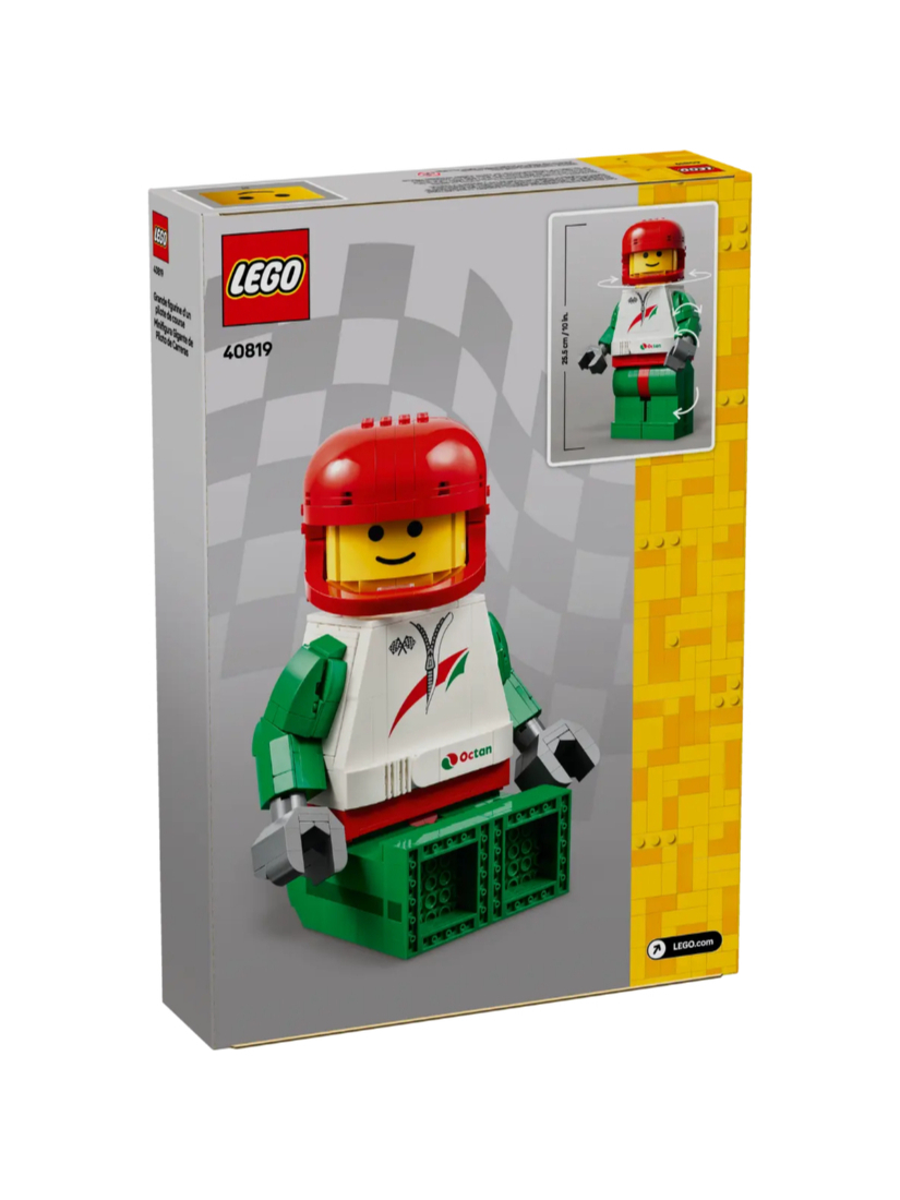 LEGO 40819 放大版賽車手人偶