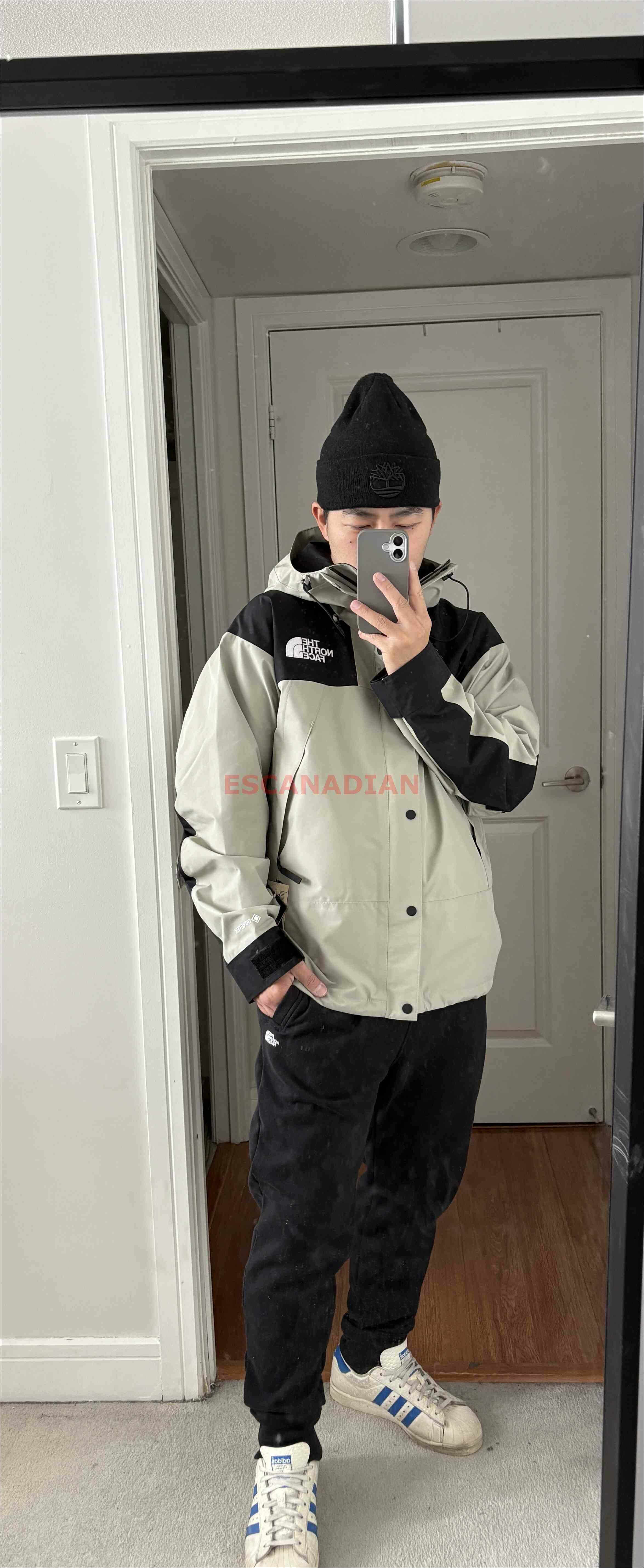 THE NORTH FACE 男大人 刺繡小標 刷毛 縮口 棉褲 (3色)