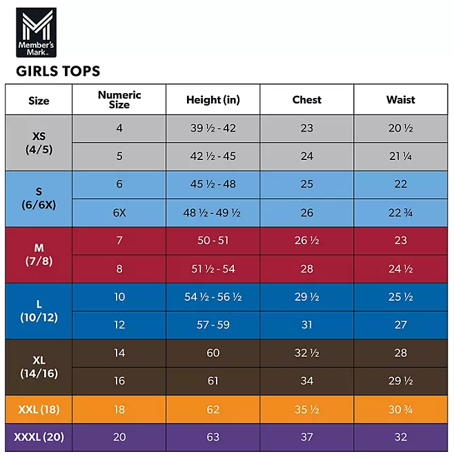 【預購】Member's Mark G022751 女童拉絨上衣