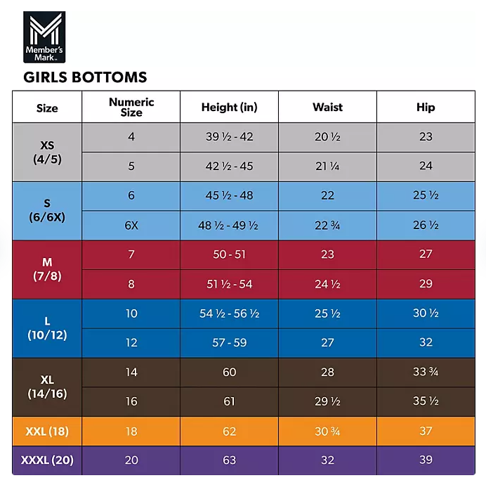 【預購】Member's Mark G022752 女童彈性Skinny Jeans