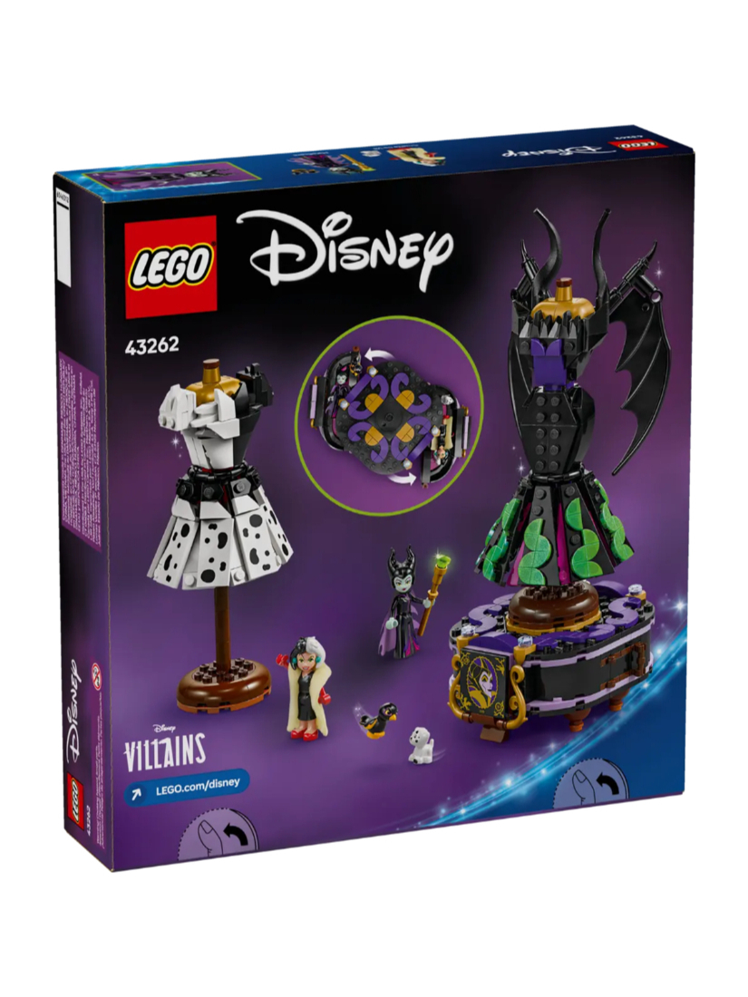 LEGO 43262 黑巫婆和庫伊拉德維爾的裙子