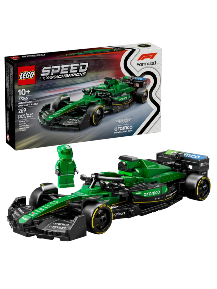LEGO 77245 Aston Martin Aramco F1® AMR24 Race Car
