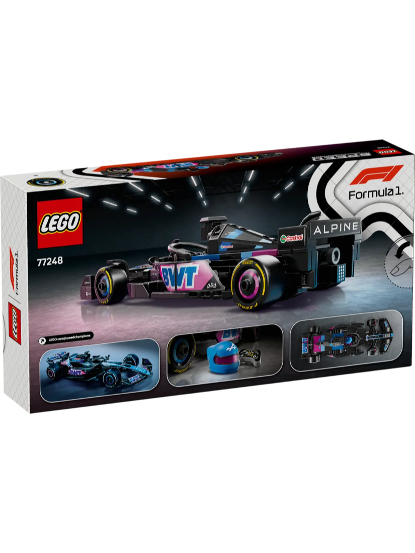 LEGO 77248 BWT Alpine F1® Team A524 Race Car