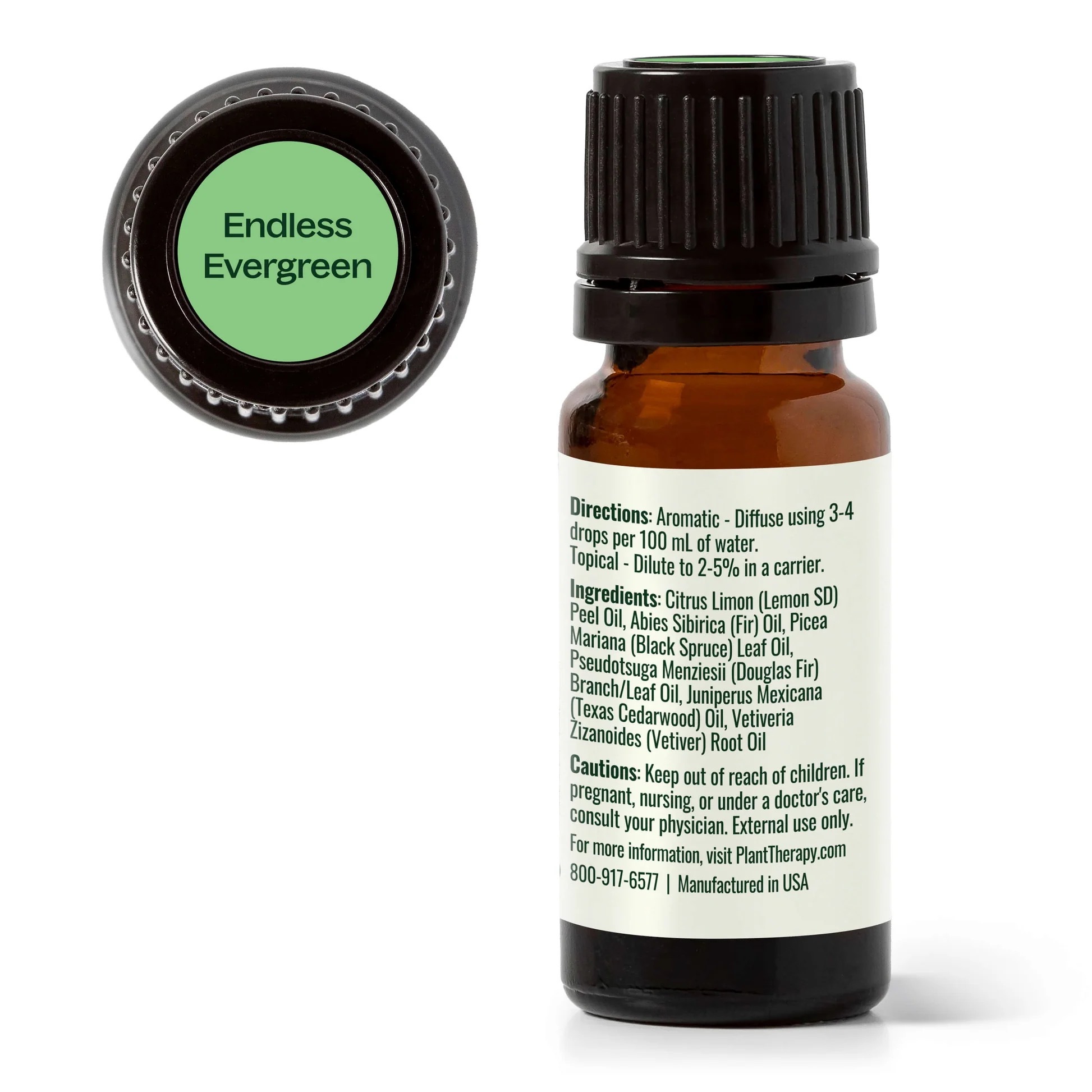 美國 Plant Therapy 無盡常青  Endless Evergreen 複方精油 10ml