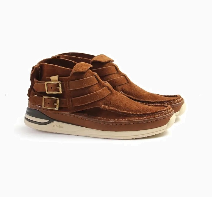 VISVIM MESA MOC-FOLK (SUEDE) - BROWN SIZE 9 PRE ORDER ITEM (預訂中)