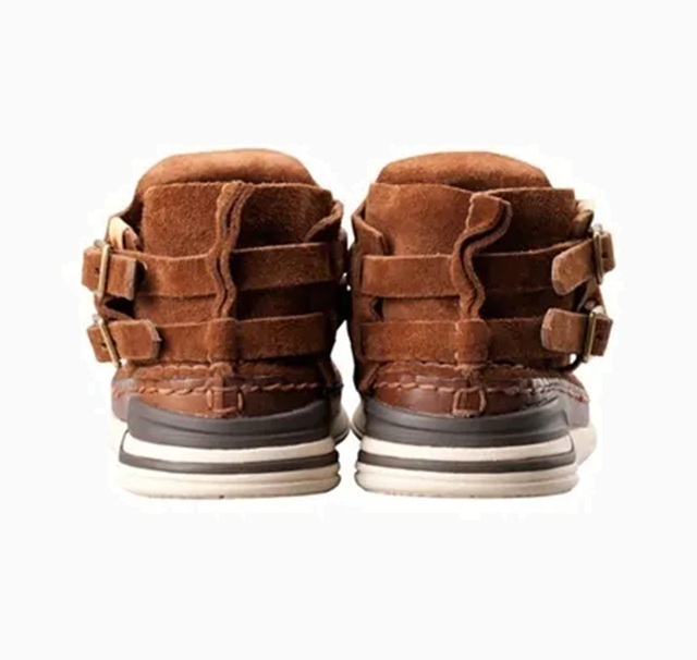 VISVIM MESA MOC-FOLK (SUEDE) - BROWN SIZE 9 PRE ORDER ITEM (預訂中)