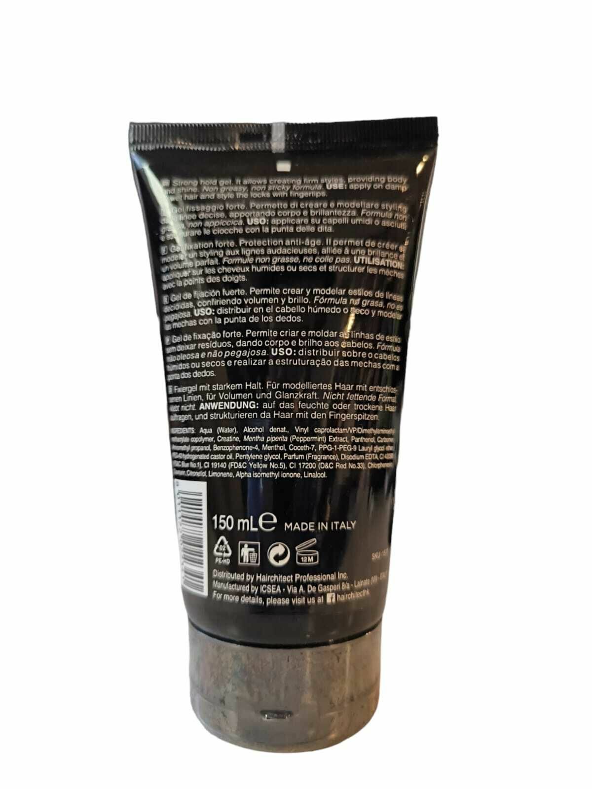HAIRCHITECT - Steel Gel 150ml (Extreme Hard & Hold)
