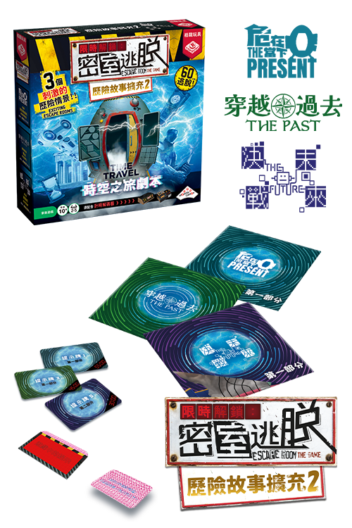 Escape Room the Game - Family Pack/限時解鎖密室逃脫歷險故事擴充2