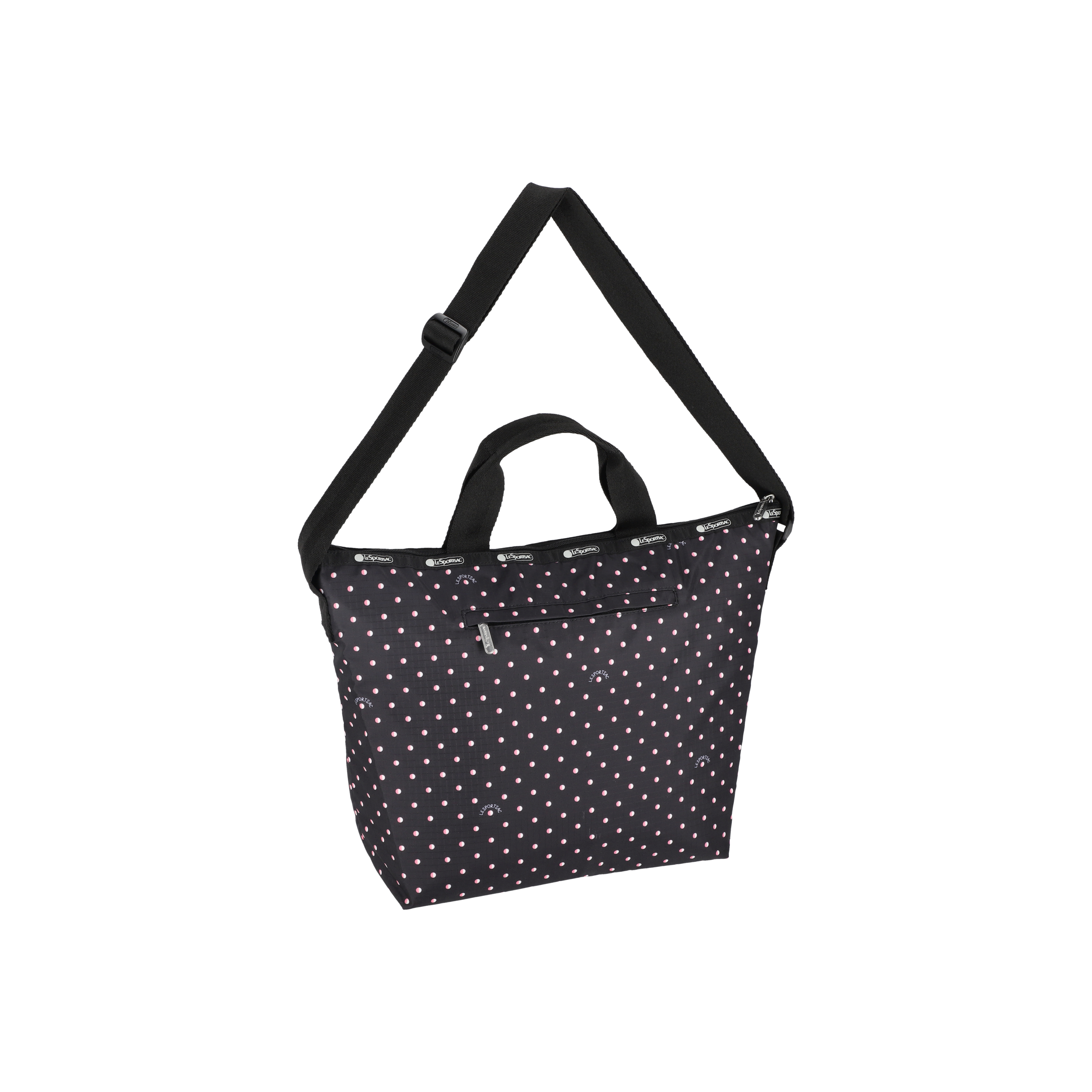 DELUXE 手挽斜揹兩用袋 (PINK GEO DOT)