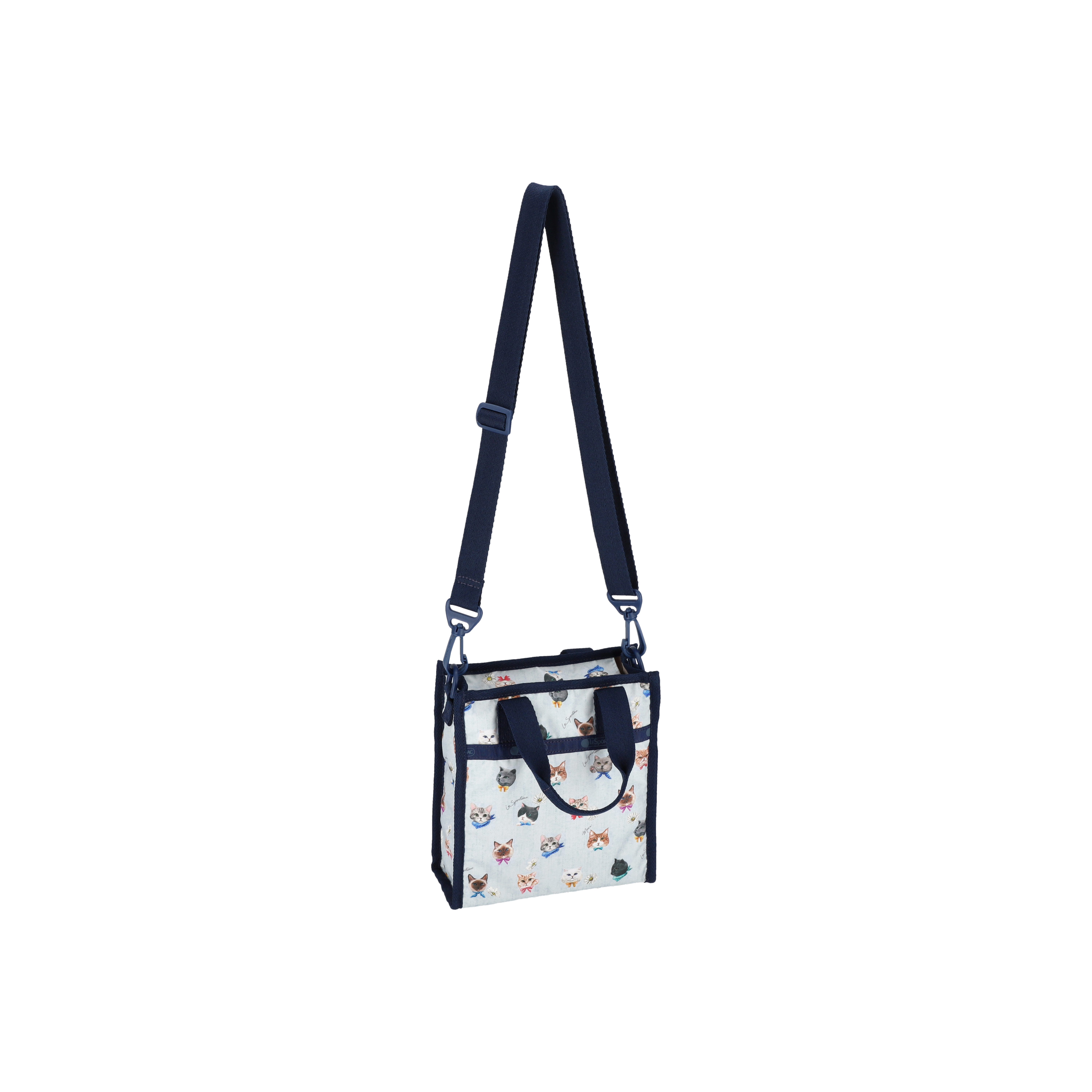 MINI N/S TOTE (PLAYFUL CATS SKY BLUE)
