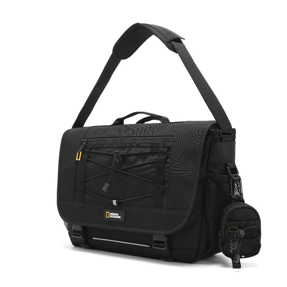 ◆NATIONAL GEOGRAPHIC◆ N255ACR020 Brave Messenger Bag BLACK BRAVE Messenger Bag - BLACK