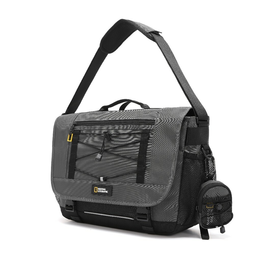 BRAVE Messenger Bag - GREY