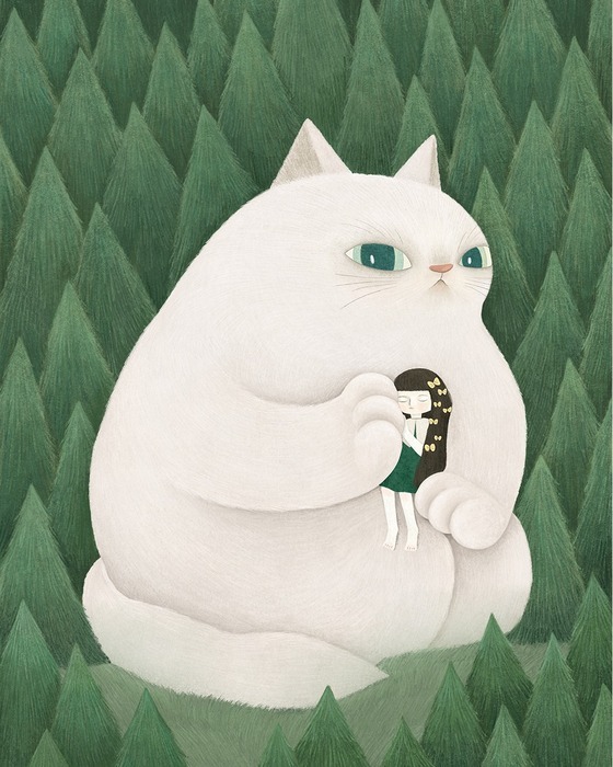 鳥控 bird cone｜明信片｜森林裡的阿雲