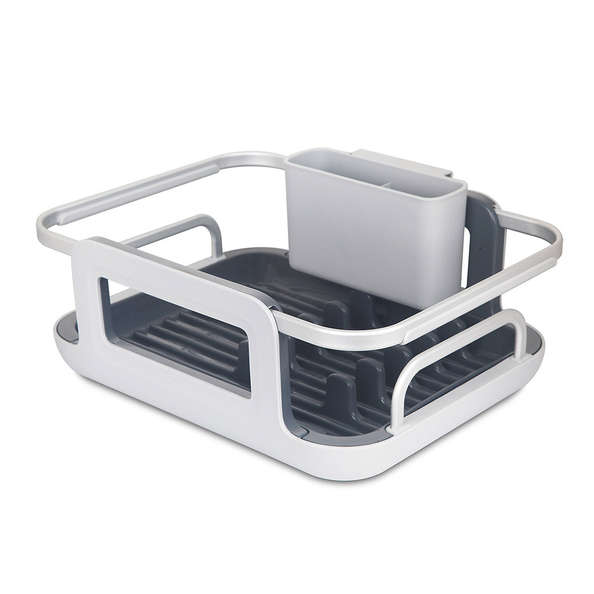 美國品牌OXO Good Grips 14.5 x 29.2 x (37~47)cm 可伸縮 鋁碗碟架 / 瀝水架 -13314300