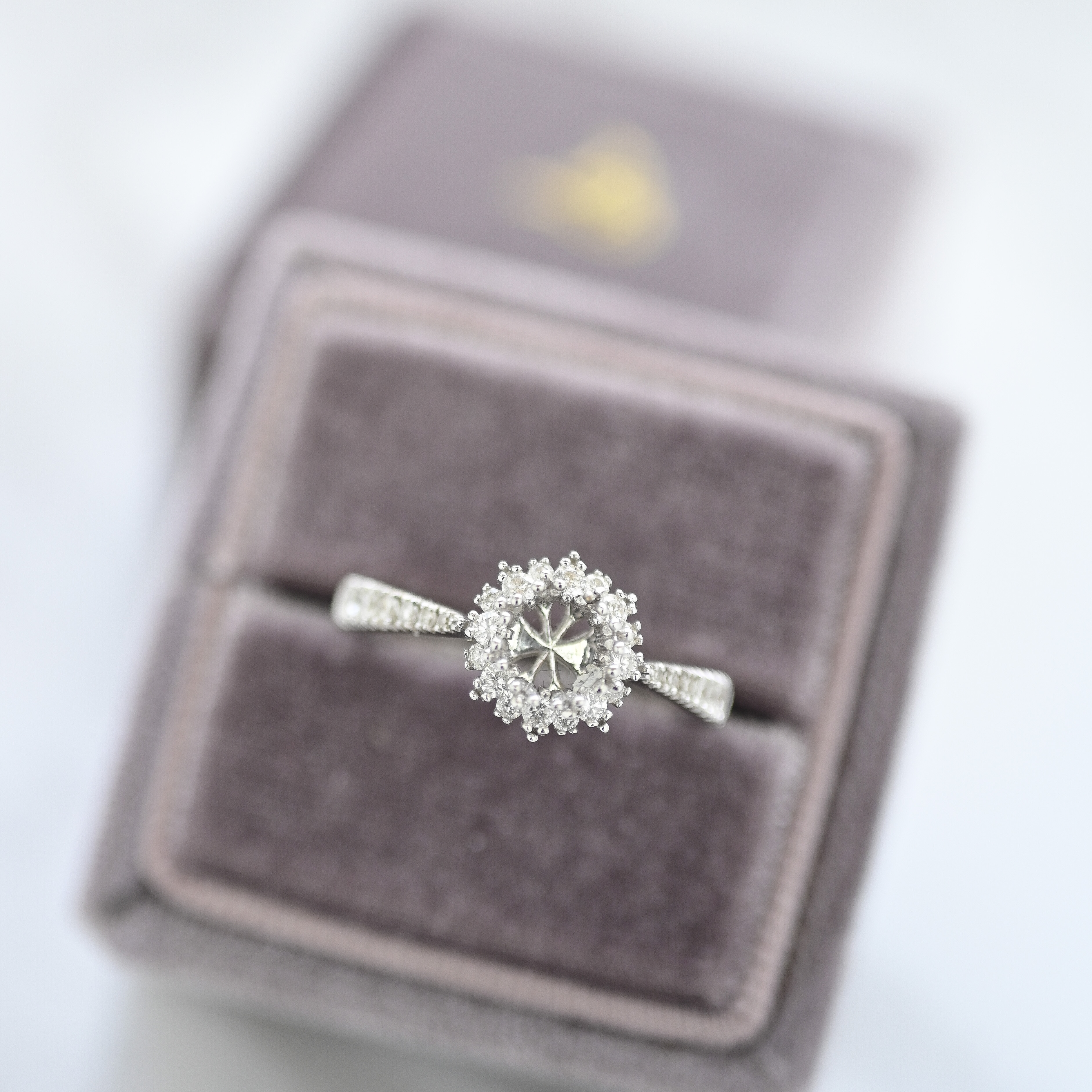 18K 0.50ct Diamond Ring Setting