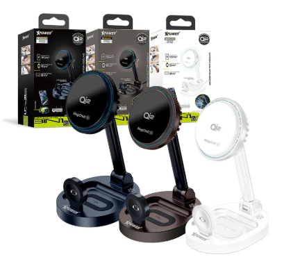 （2026新年限時優惠）XPower MAGCHILL 3in1 Qi2 15W 半導體制冷MagCharge冰冷磁吸無線充電座