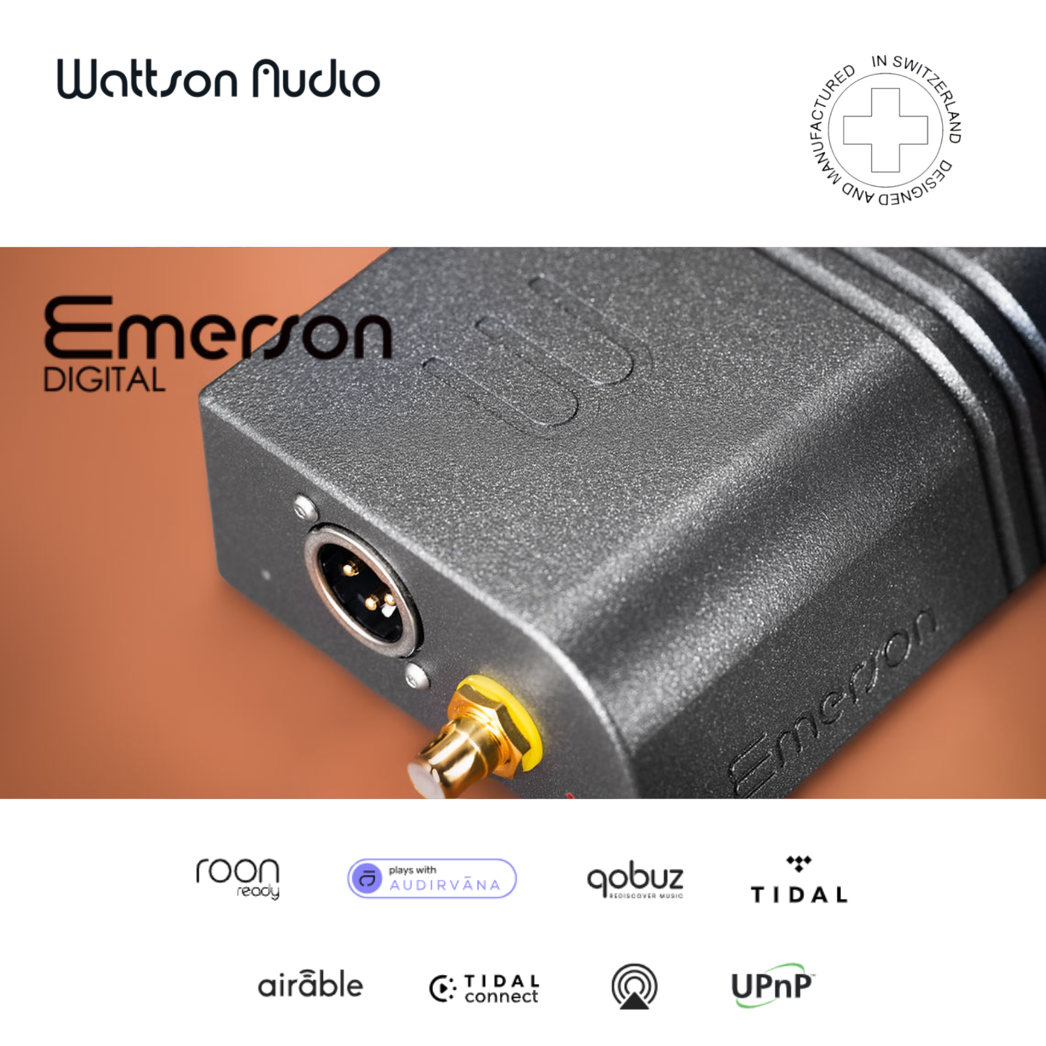 Wattson Audio Emerson DIGITAL 數位串流