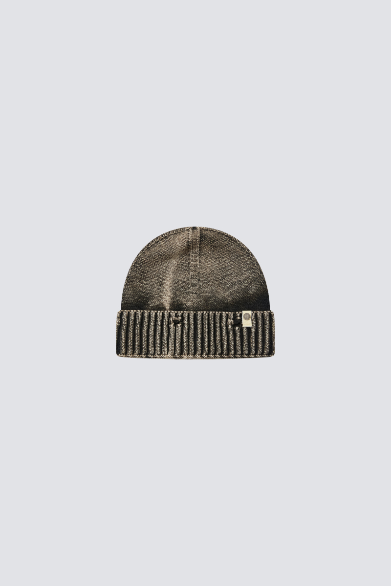 Washed Solid Knitted Beanie｜Black｜Hong Kong Original Design
