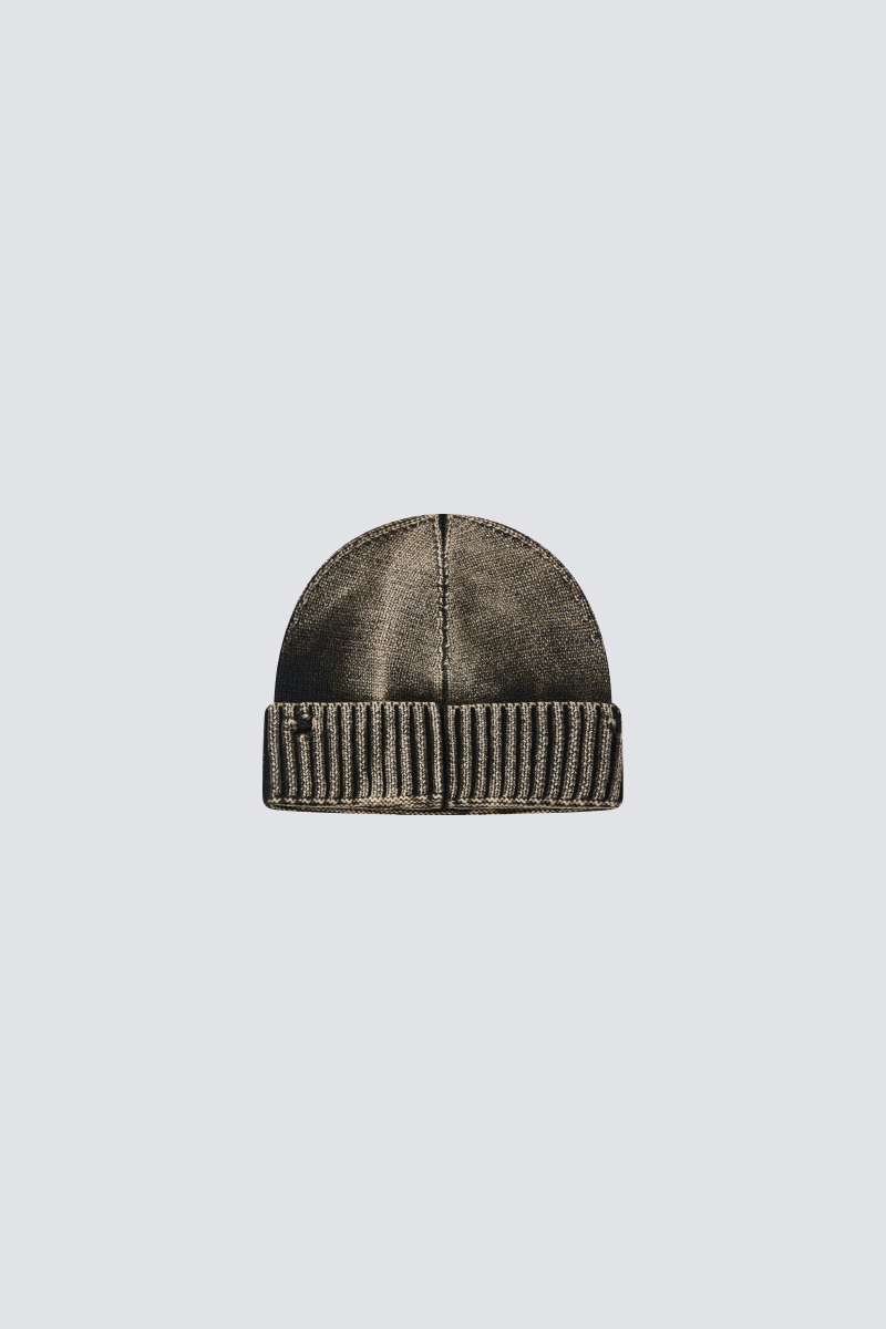 Washed Solid Knitted Beanie｜Black｜Hong Kong Original Design