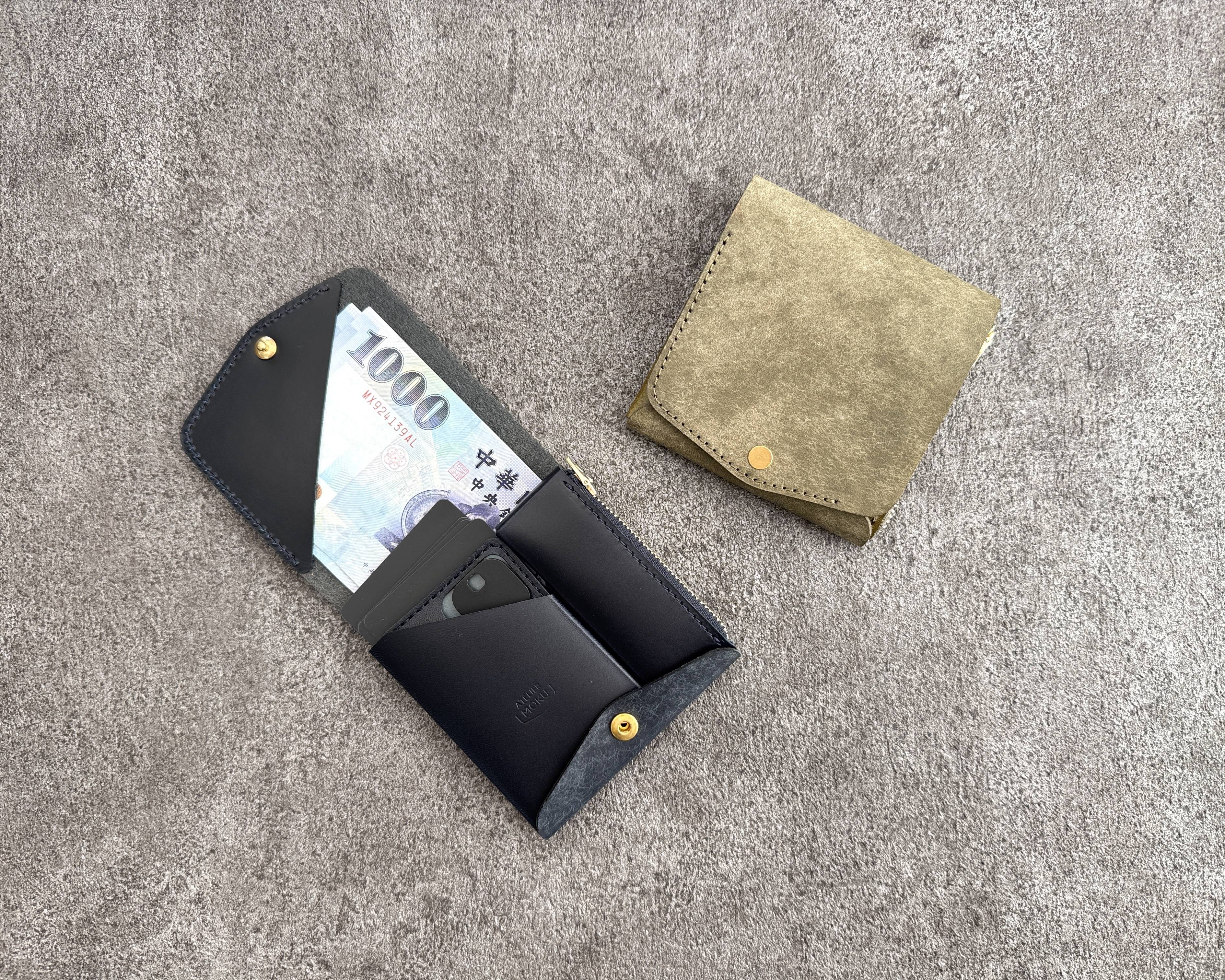 [ATELIER MOKU] 小而薄的皮夾 | SAKU ver.3 Pueblo