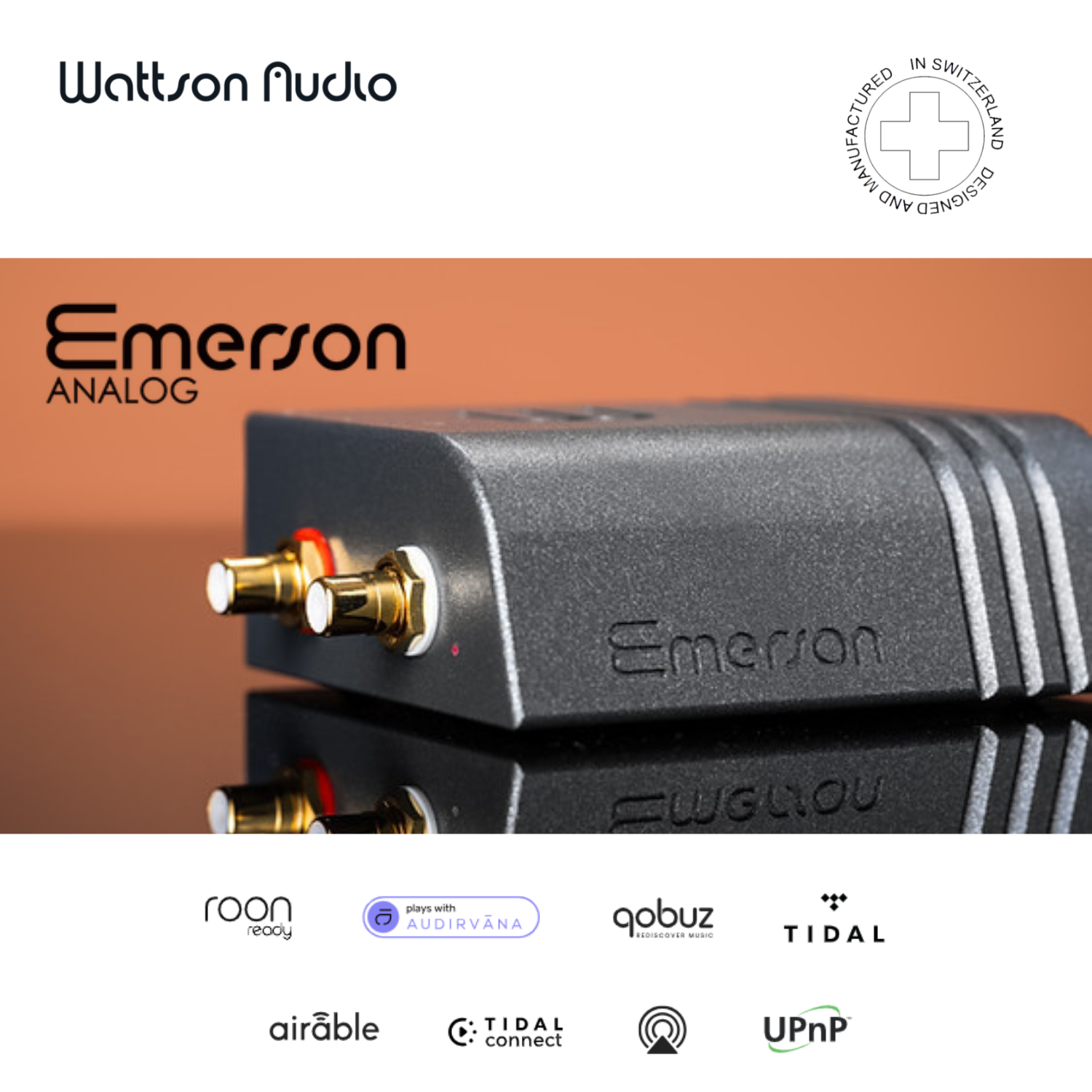 Wattson Audio Emerson ANALOG 串流解碼