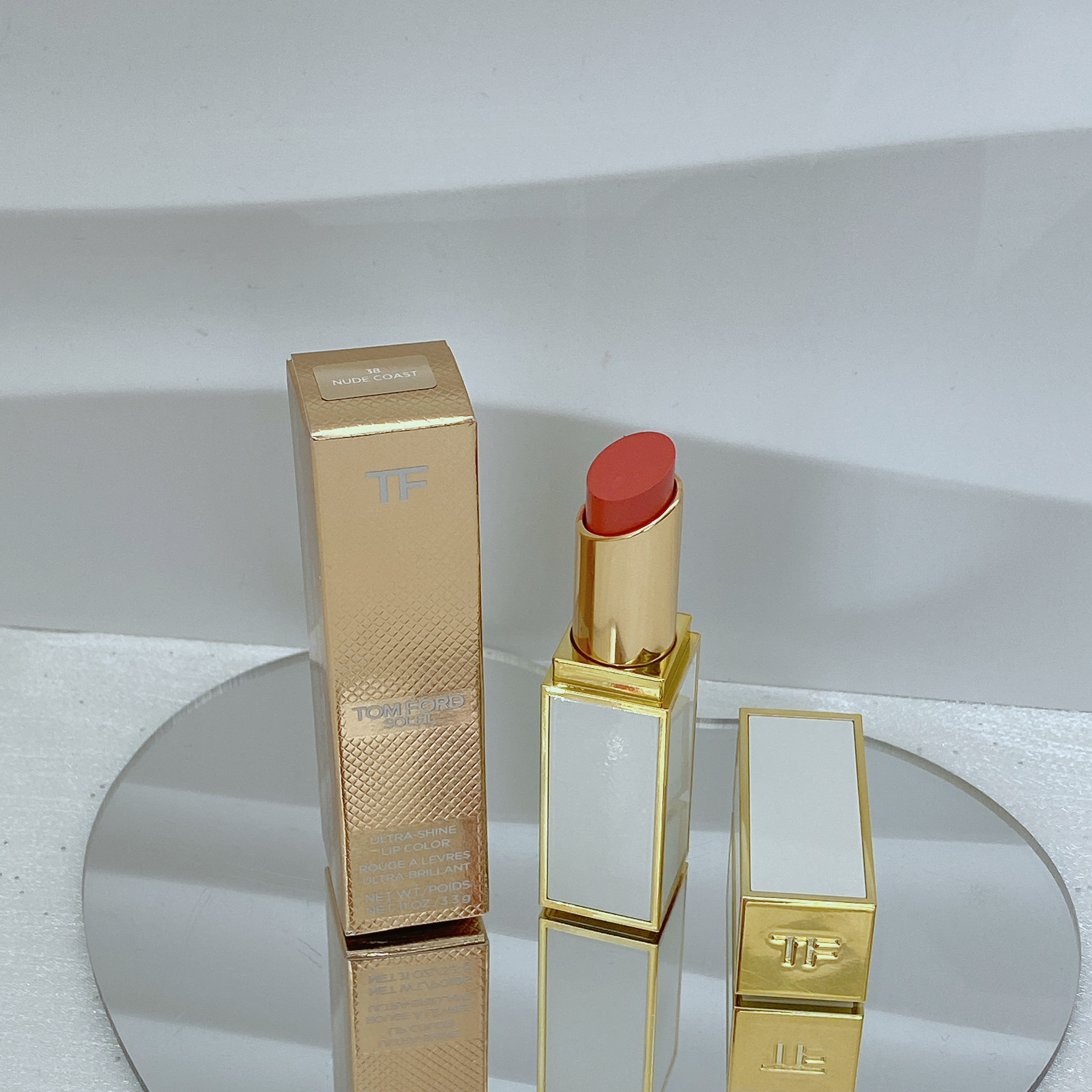 TOM FORD BEAUTY NUDE COAST 口紅38 Buy TOM FORD BEAUTY 38 Nude Coast Ultra-Shine Lip Color, 3.3