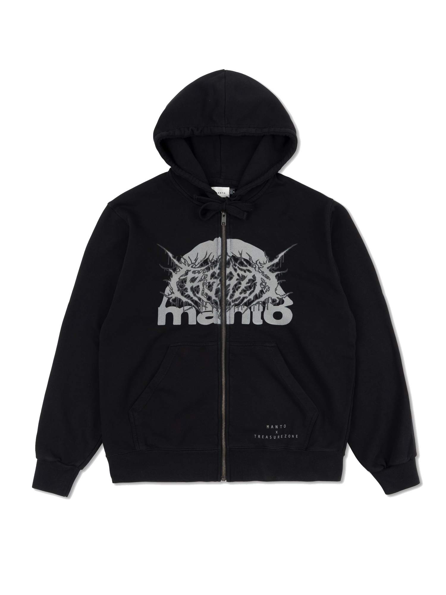 MANTO x TRSRZN Zip Up Hoodie
