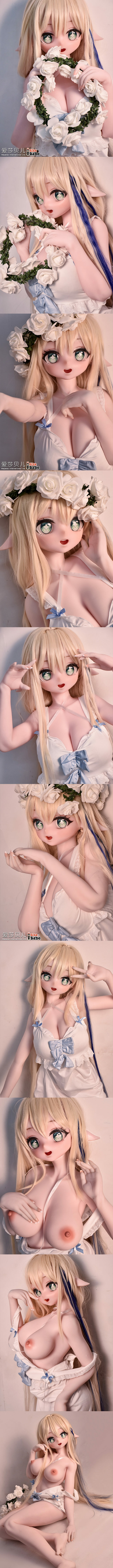 愛莎貝兒娃娃 赤坂香織 AHR-140CM-全矽膠 EBDOLL acg cartoon silicone sex doll