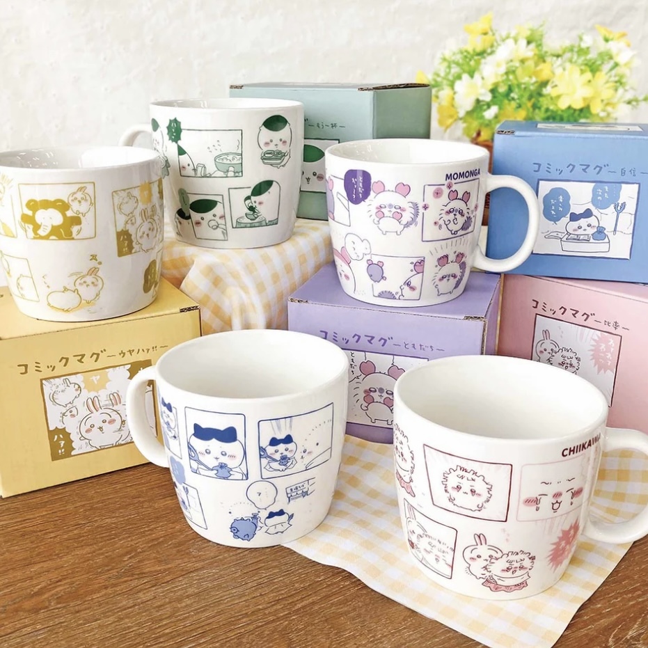 CHIIKAWA 吉伊卡哇 漫畫圖 馬克杯 杯子 水杯 380ML/現貨