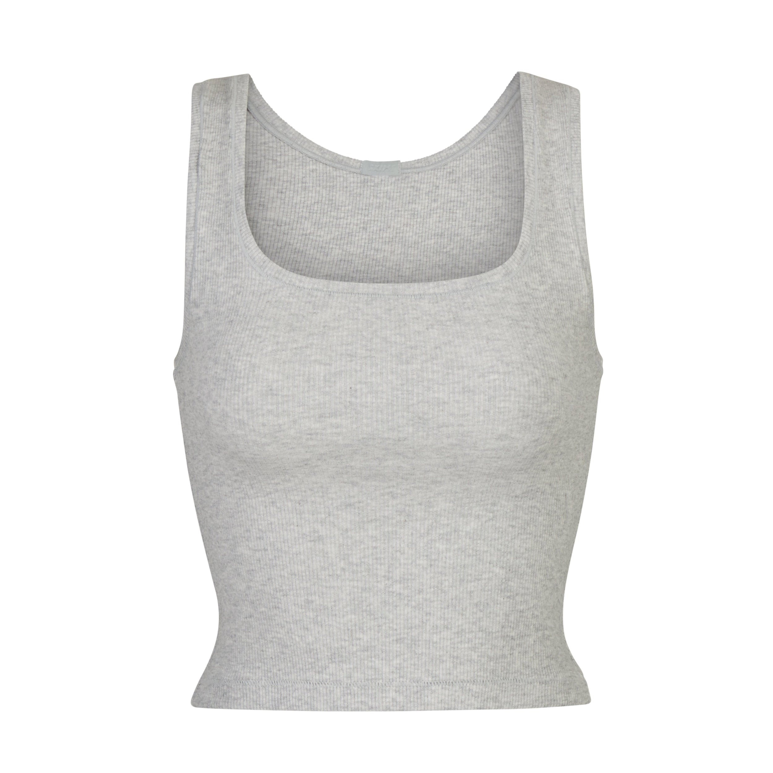 Skims 棉質螺紋背心Cotton rib tank