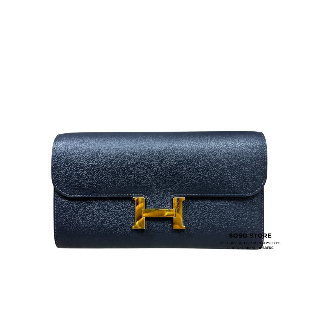 Hermes Constance To Go - Blue Sapphire / Ghw