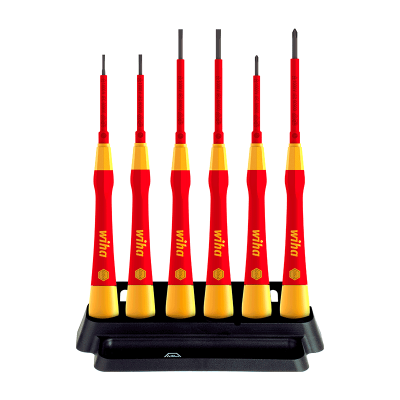 WI42989 Picofinish 電工絕緣精密螺絲批 6件套