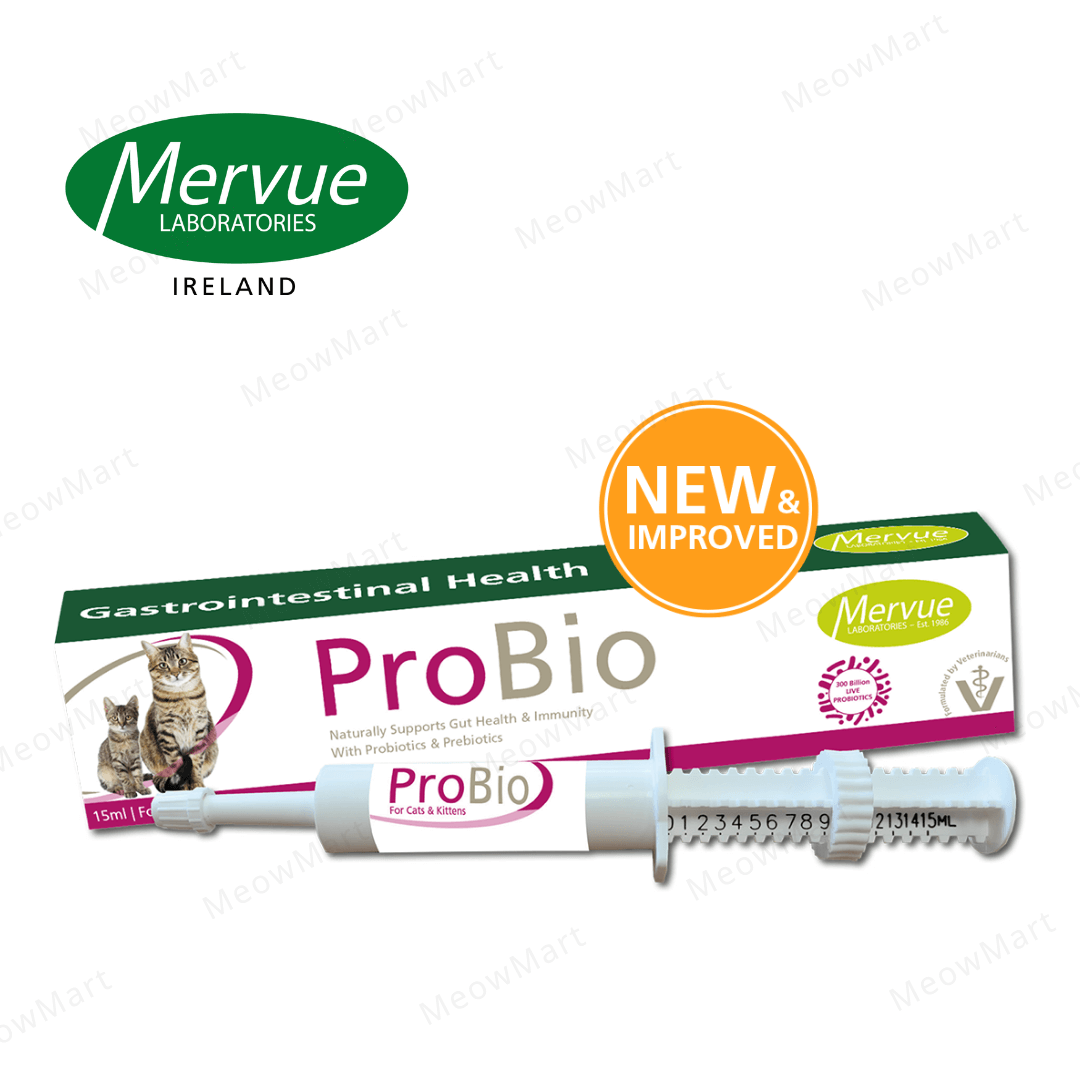 Mervue Pro-Bio 胃腸爽益生菌康復凝膏 15ml (貓用)