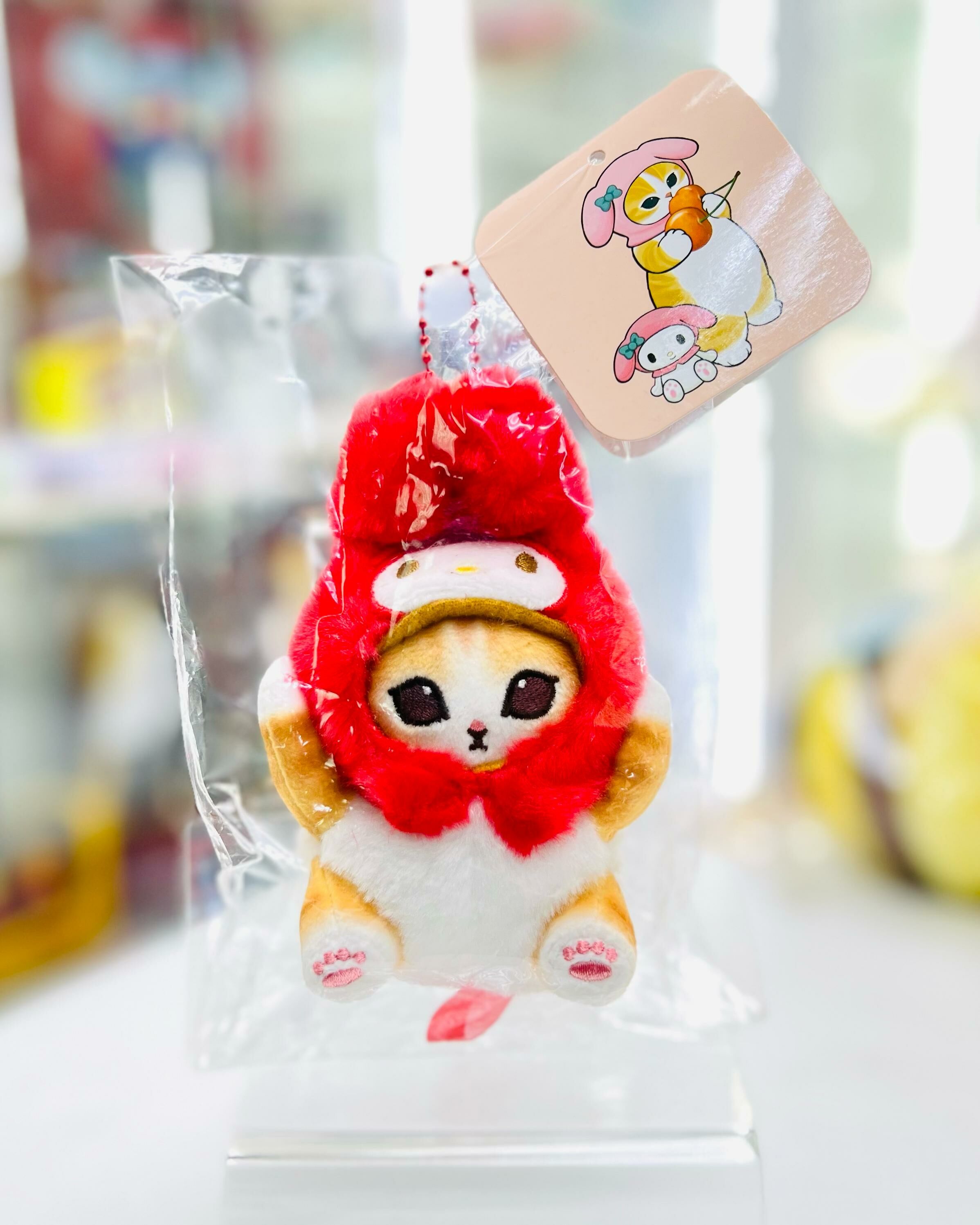 Mofusand x Sanrio Keychain(My Melody)