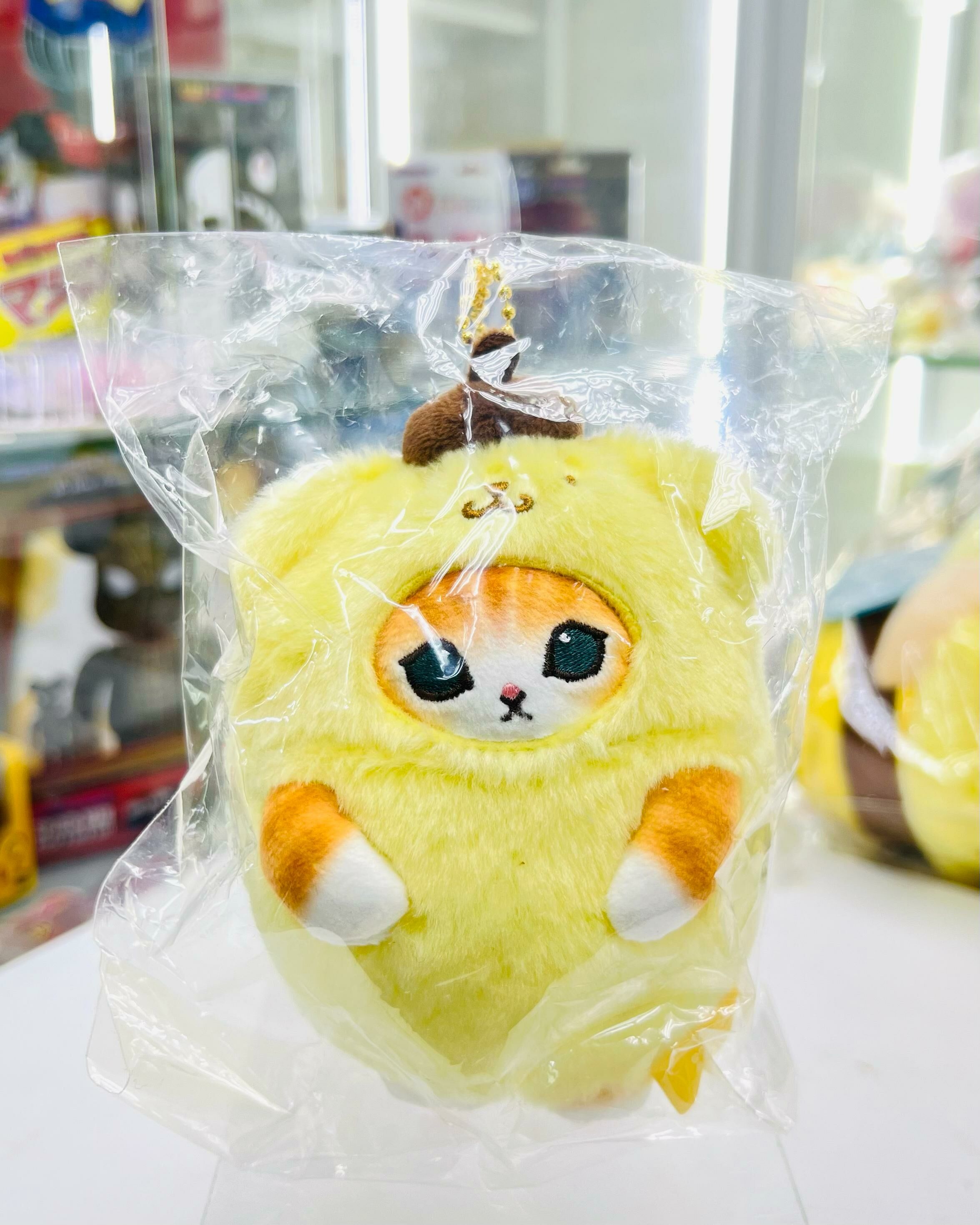 Mofusand x Sanrio Keychain(Pom Pom Purin)