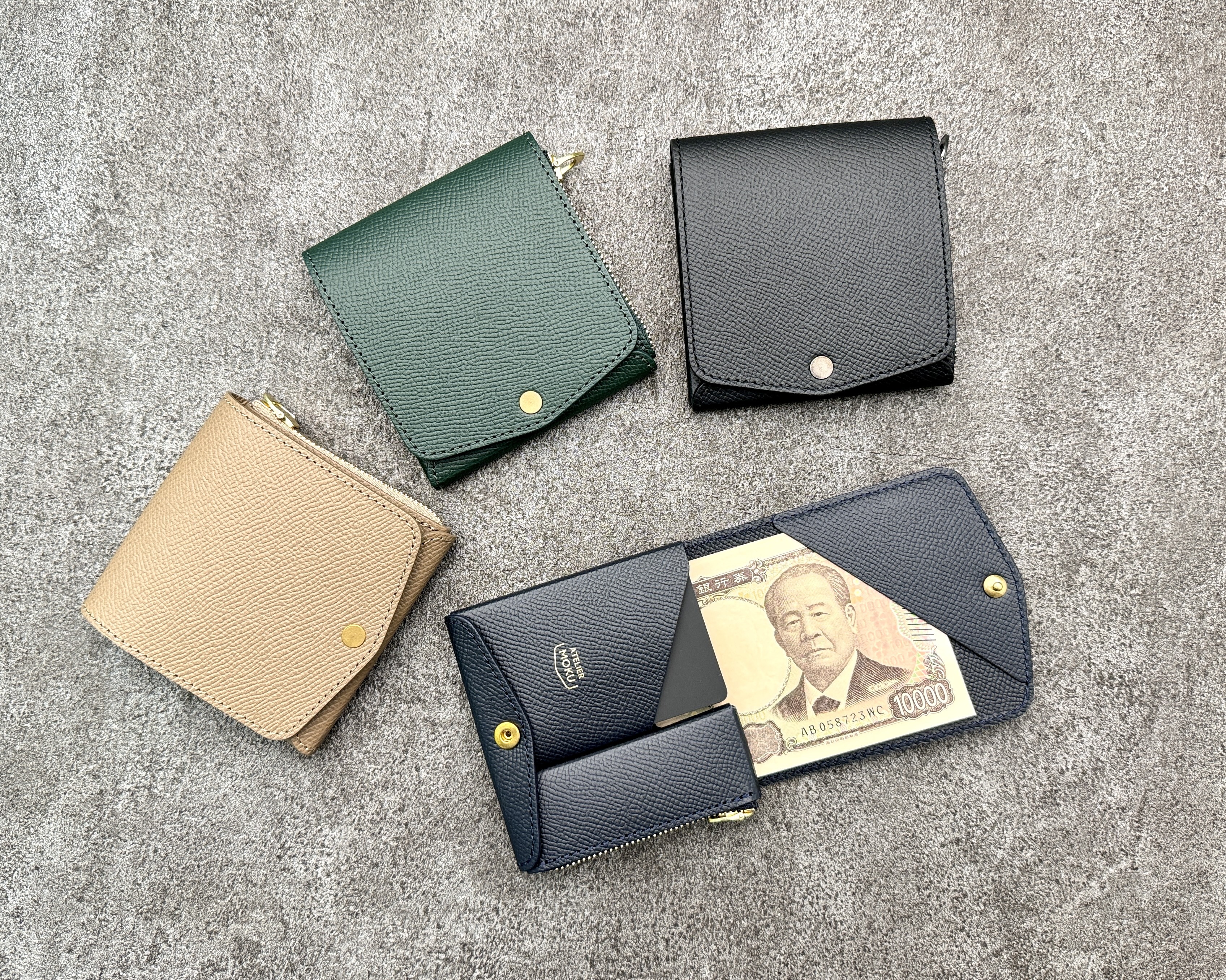 [ATELIER MOKU] 小而薄的皮夾 | SAKU ver.3 Plus Noblessa