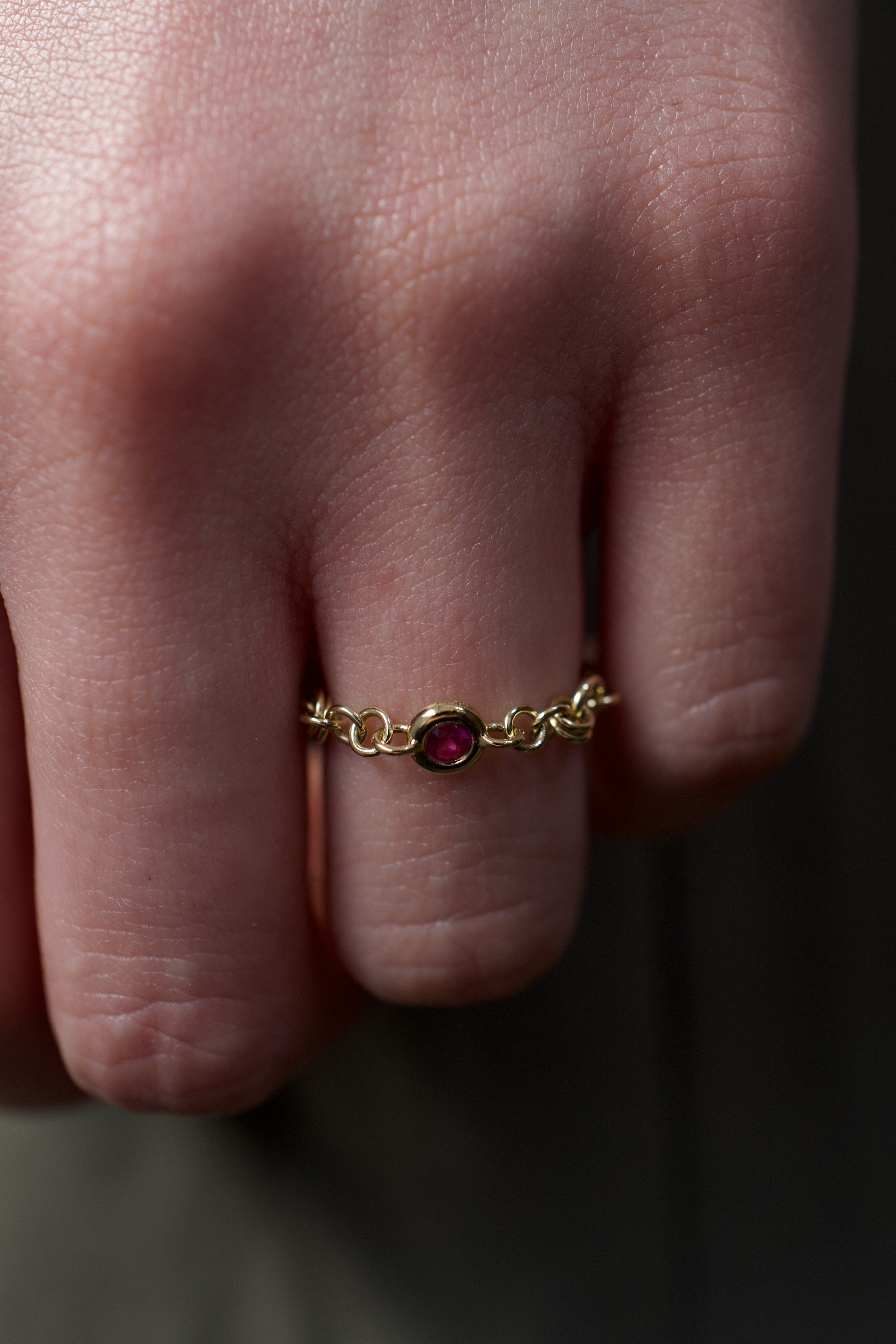 Gravity Estrella YG Rose Ring