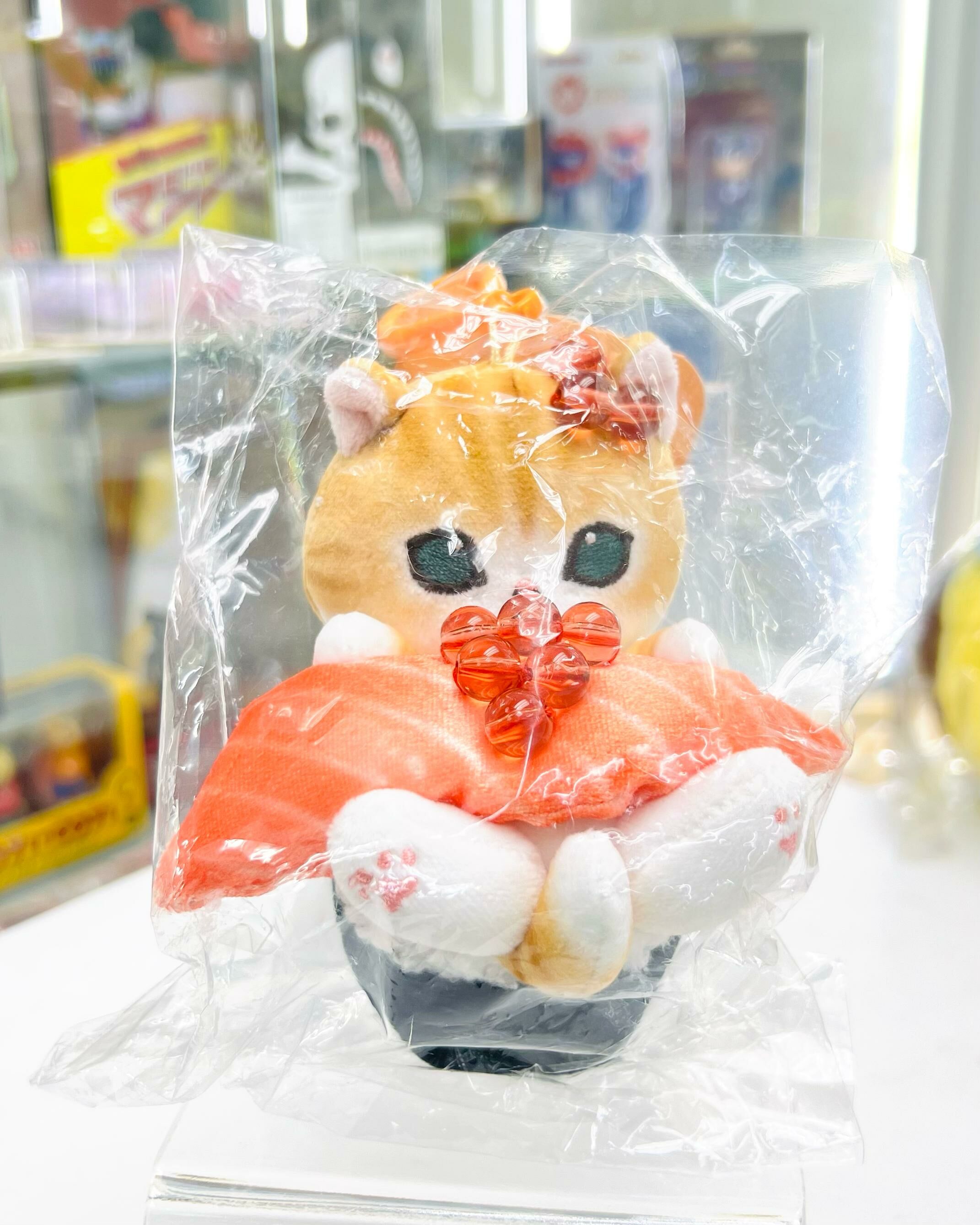 Mofusand Sushi-like Cat Mascot (Salmon)