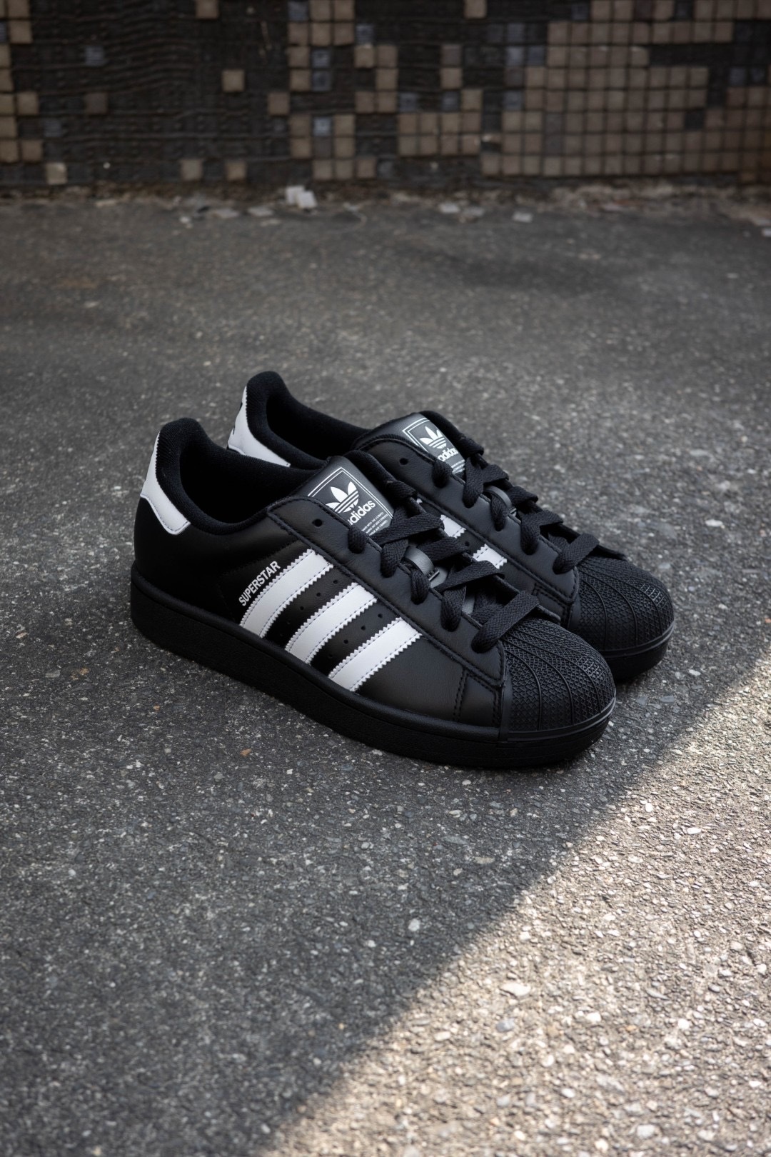 Adidas Superstar 2.0 黑白 黑標 貝殼鞋 JI0079