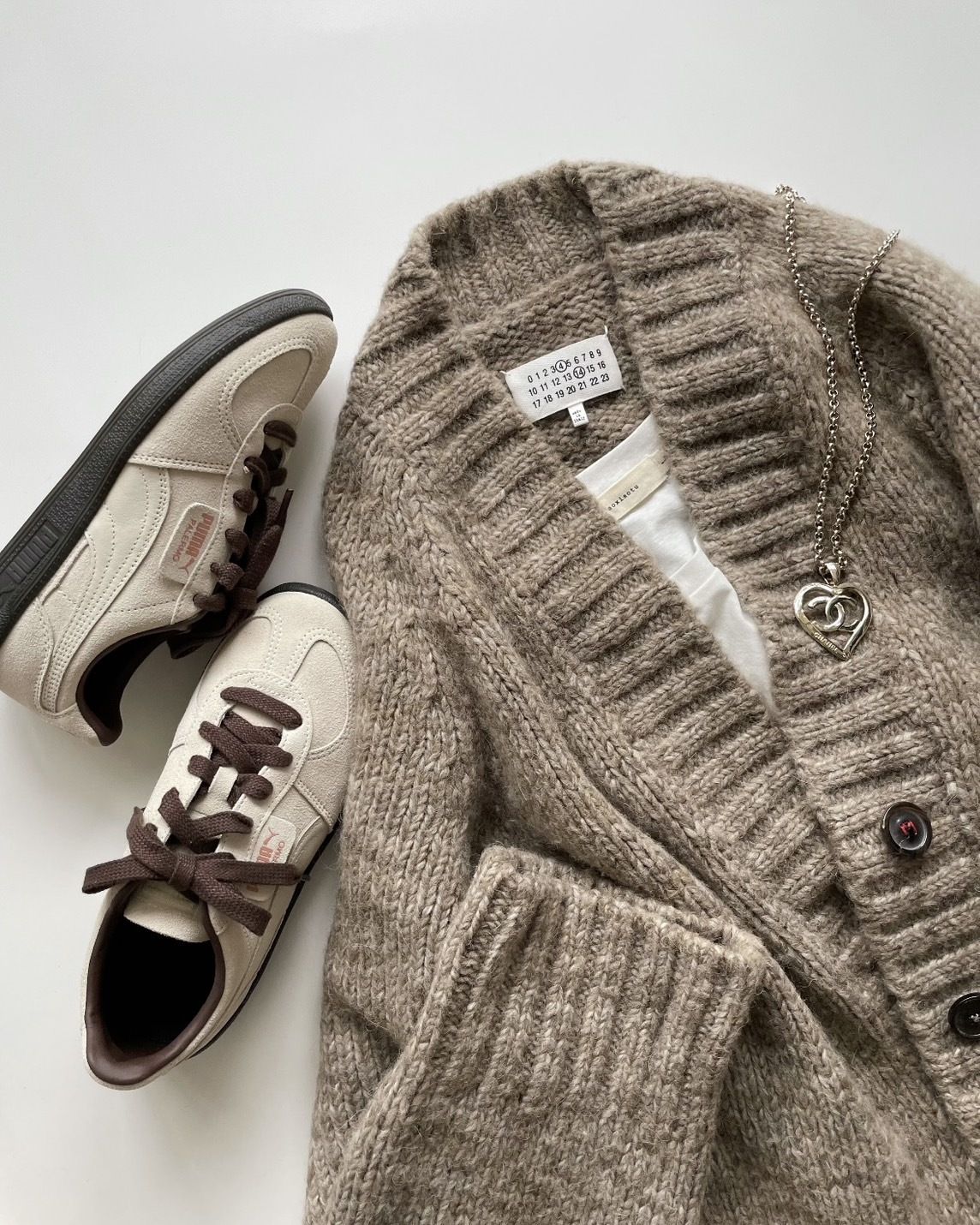 <奶呼呼>Puma Palermo 麂皮 復古 焦糖底  焦糖奶咖