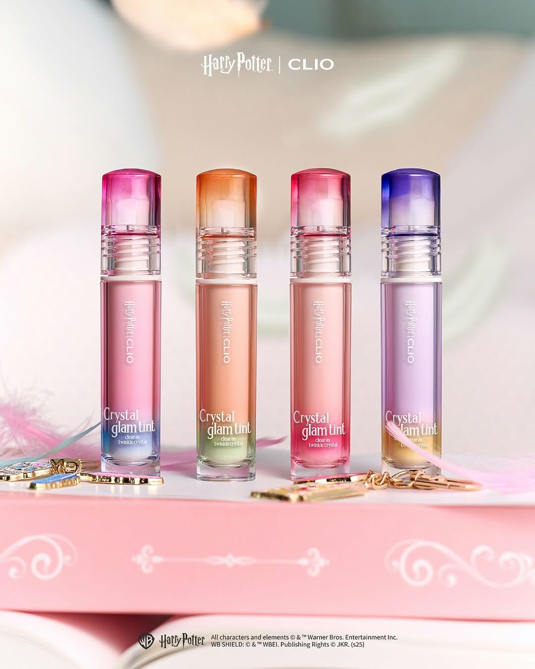 【現貨】🔮 CLIO x Harry Potter🪄 Crystal Glam Tint 水晶唇釉 (四色入)