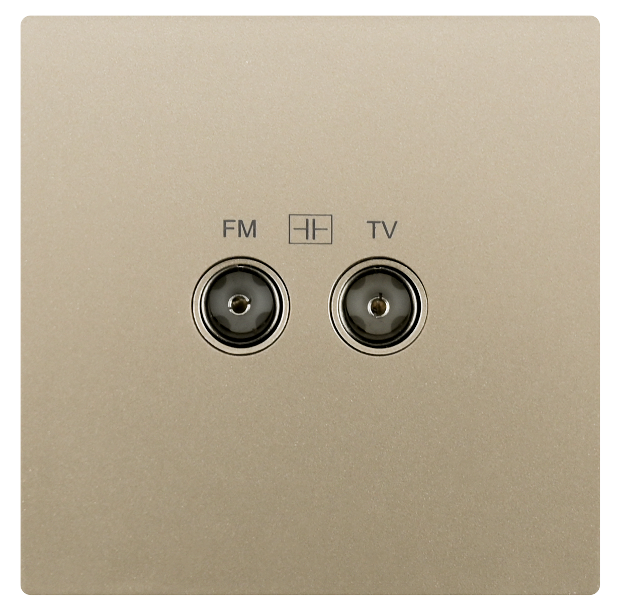 JOVIA 頌雅 2位電視/收音機天線主板插座