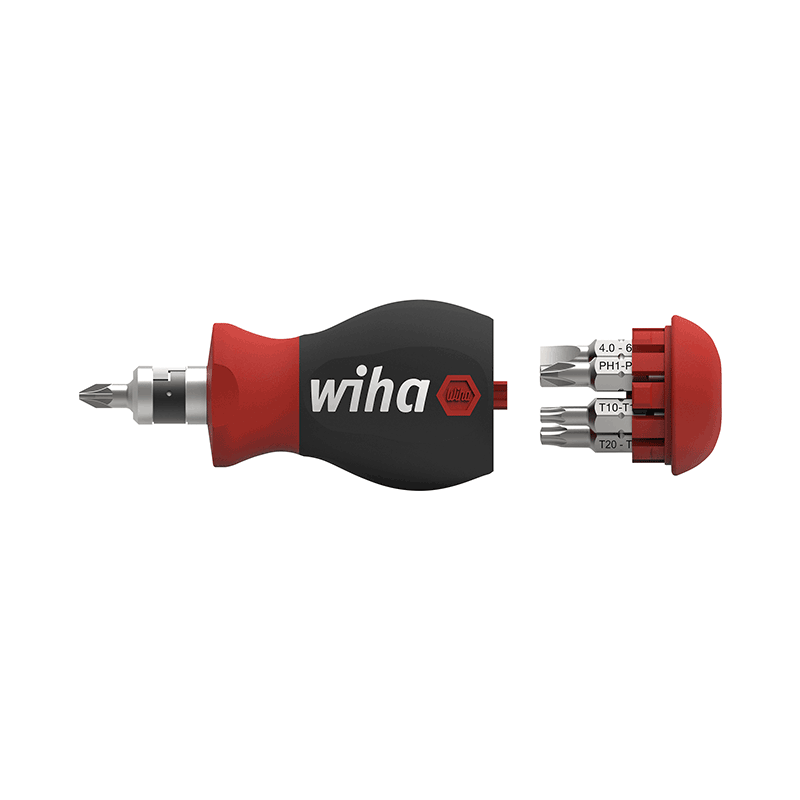 WI43613 Wiha 多功能短柄雙頭螺絲批 7件套