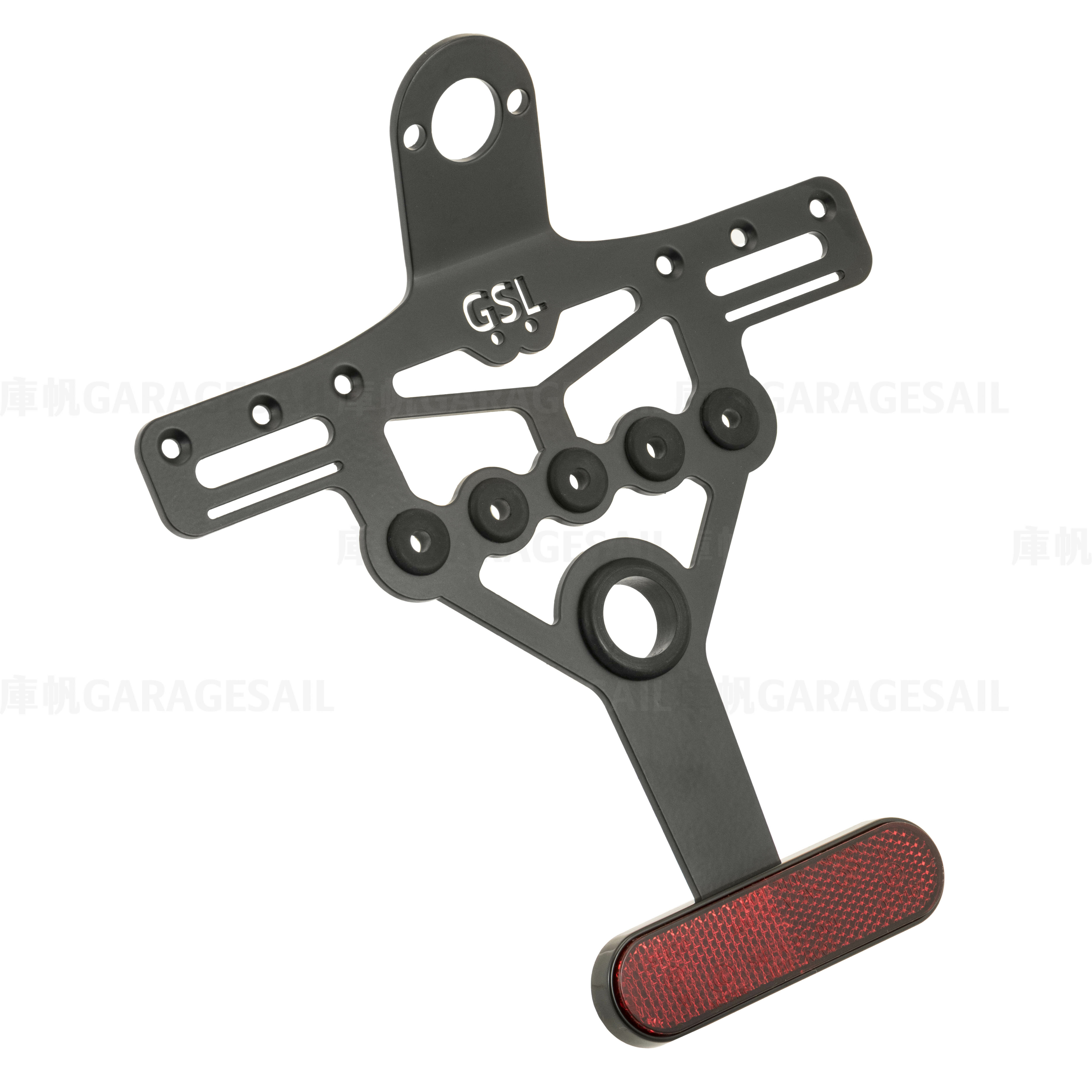 台灣規格 Motone 圓燈 可調式燈座 專用 牌照架