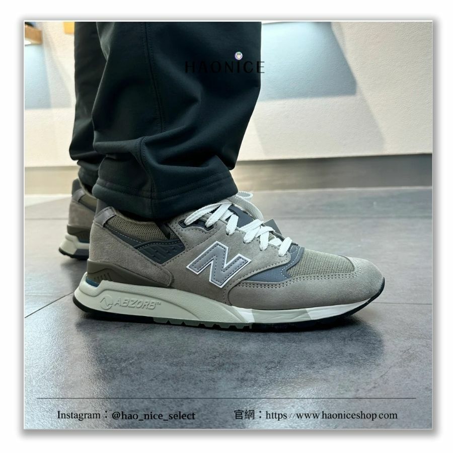 【HAO NICE】New balance✨美產998系列 經典logo 復古休閒鞋 男女同款