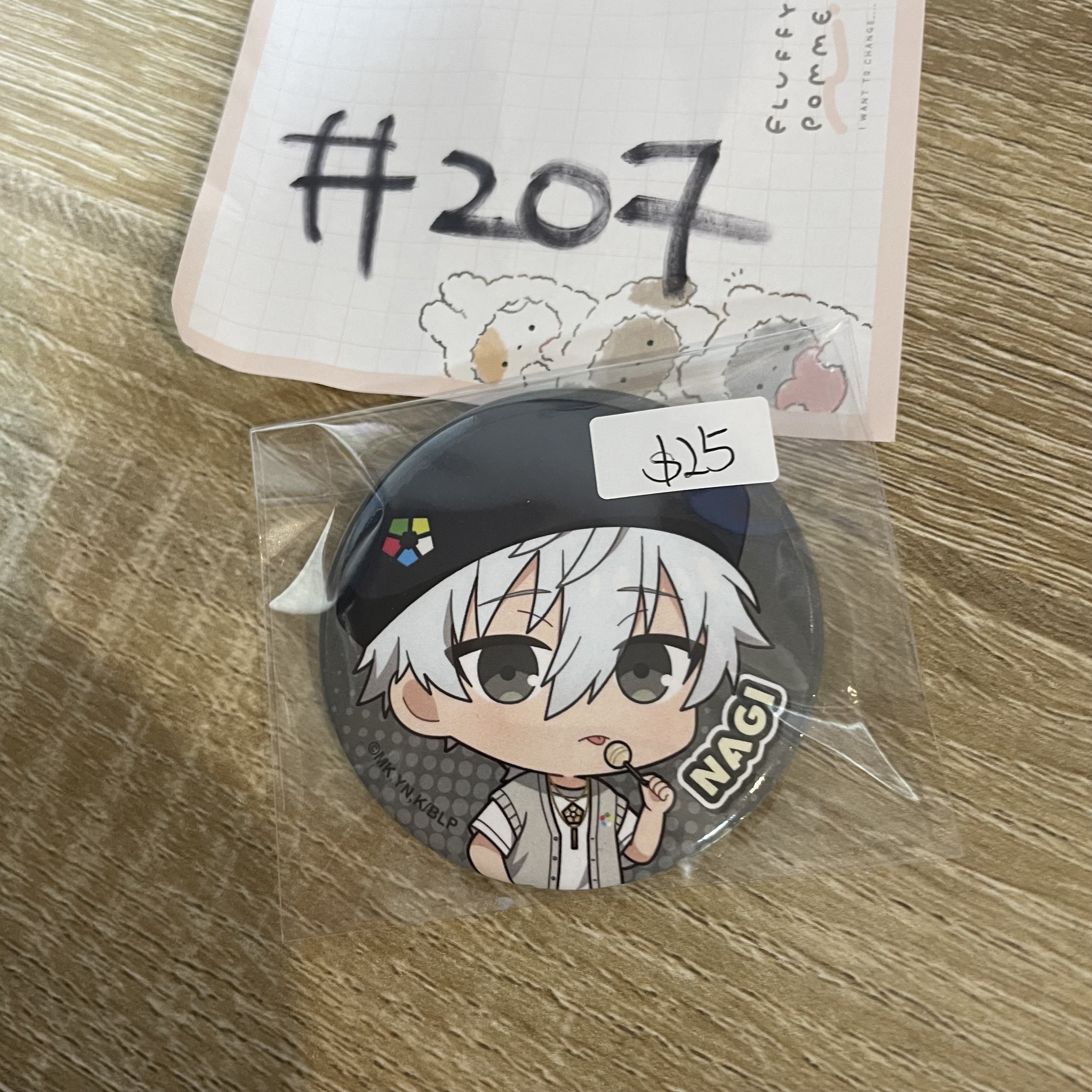 Blue Lock 凪誠士郎  襟章#207