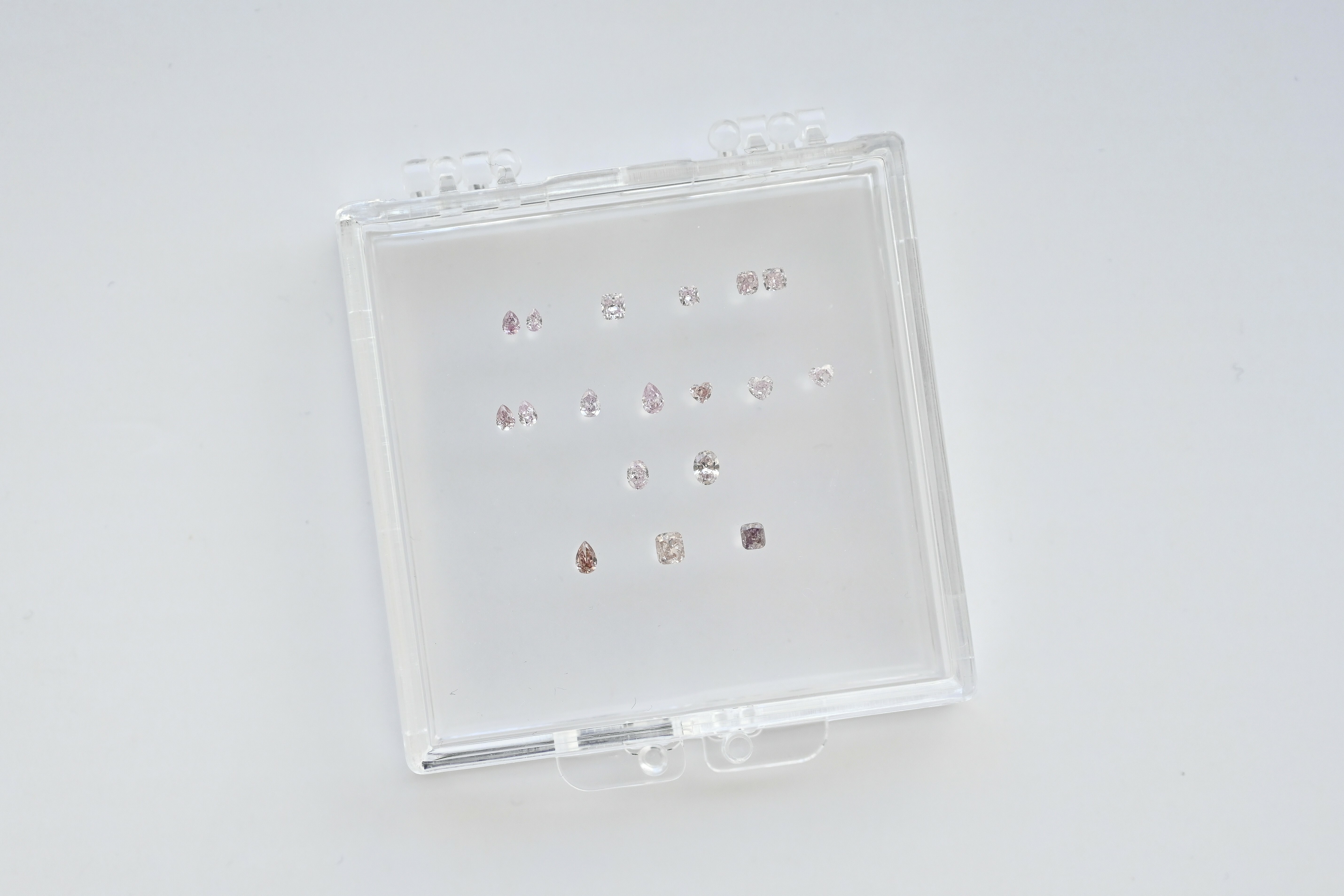 Pink Fancy Color Fancy Shape Loose Diamond