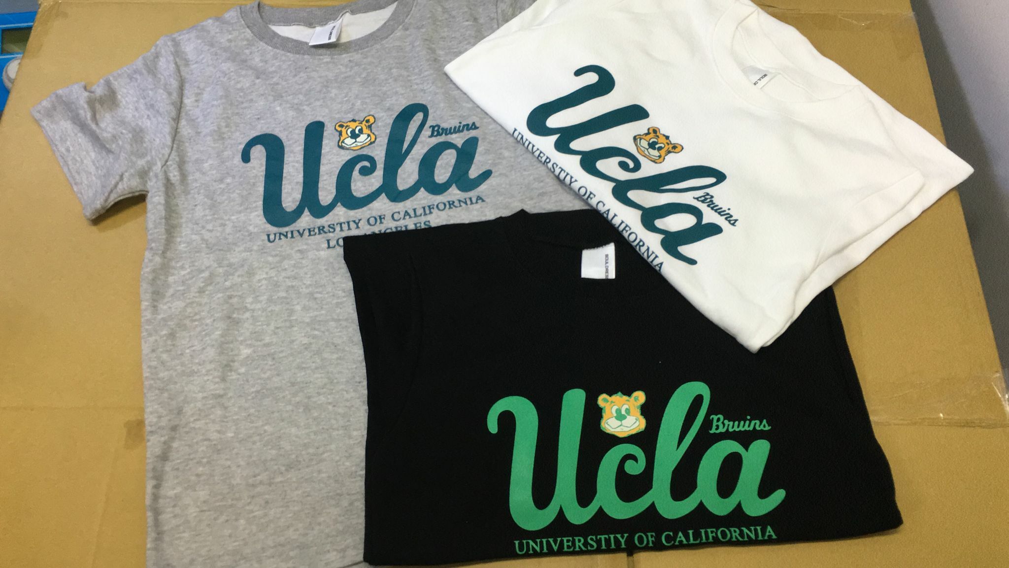現貨 韓國 Ucla T-Shirt，清貨價貨品，不設退換 (AT2 483)